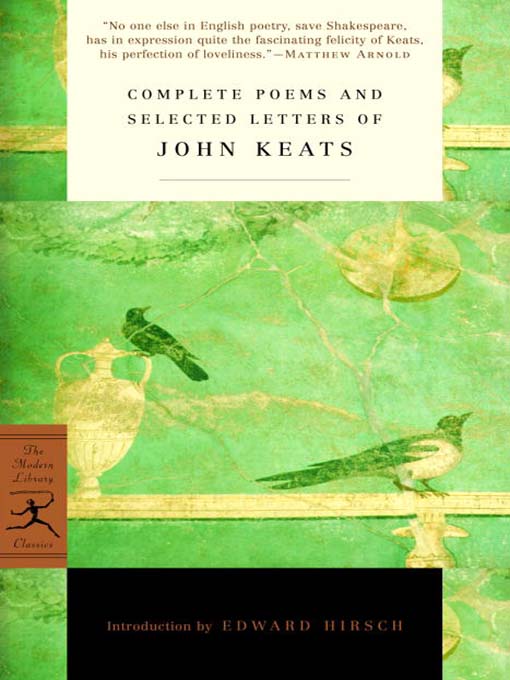 Title details for Complete Poems and Selected Letters of John Keats by John Keats - Wait list